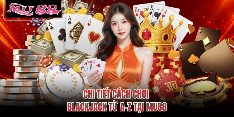 Chi tiết cách chơi blackjack từ A-Z tại MU88